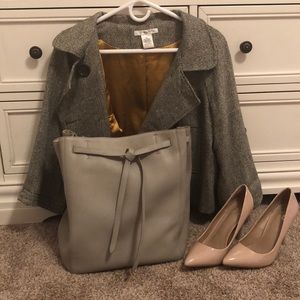 Taupe medium Celine Cabas Phantom tote